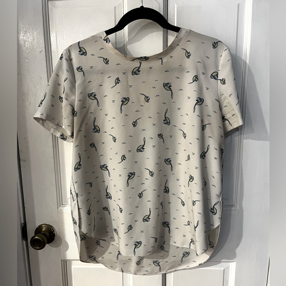 Loft bird blouse